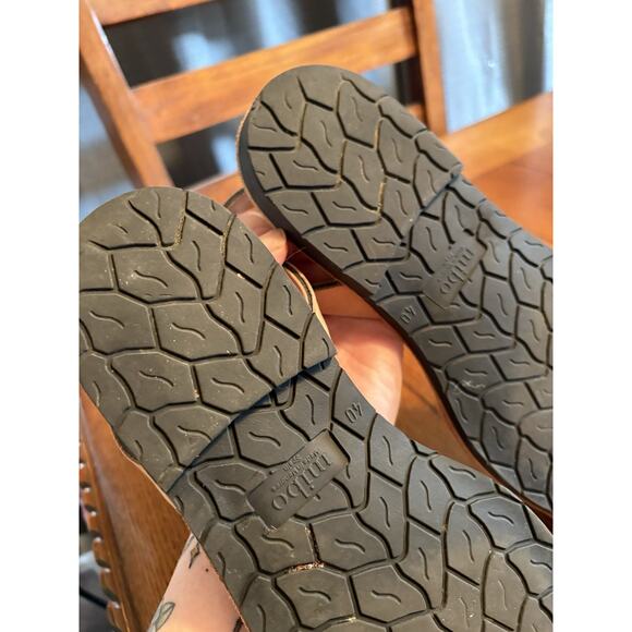 Mibo Palmairas De Menorca Tan Leather Sandal Size 40 EU 9 US - Picture 7 of 9